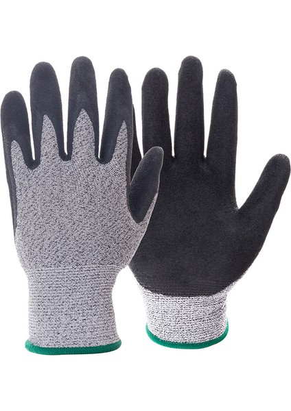 5. Sınıf Kesilmeye Dayanıklı Eldiven, Delinmeye Dayanıklı ve Aşınmaya Dayanıklı Cam Nitril Bahçe Işçiliği (Yurt Dışından)