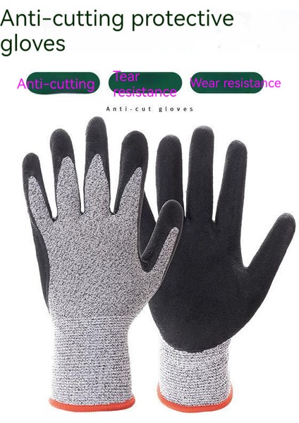 5. Sınıf Kesilmeye Dayanıklı Eldiven, Delinmeye Dayanıklı ve Aşınmaya Dayanıklı Cam Nitril Bahçe Işçiliği (Yurt Dışından) modelleri
