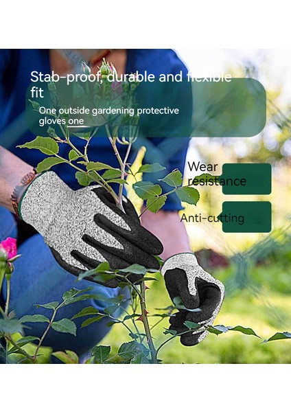 5. Sınıf Kesilmeye Dayanıklı Eldiven, Delinmeye Dayanıklı ve Aşınmaya Dayanıklı Cam Nitril Bahçe Işçiliği (Yurt Dışından) fırsatları