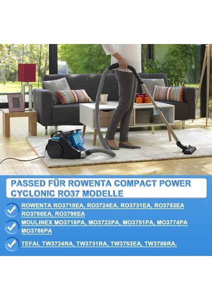 Rowenta RO3715 RO3795 RO3798 Elektrikli Süpürge Parçaları Aksesuarları İçin Yedek Hepa Filtresi ZR005901 Karşılaştır (Yurt Dışından)
