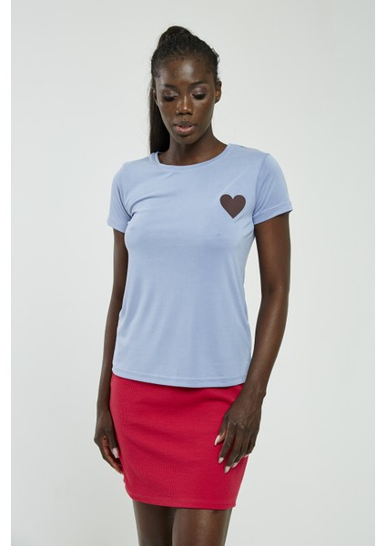 Kalpli Tshirt Açık Mavi fiyatları