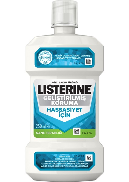 Advanced Defence Hassasiyet İçin Geliştirilmiş Koruma Ağız Bakım Suyu 250 ml