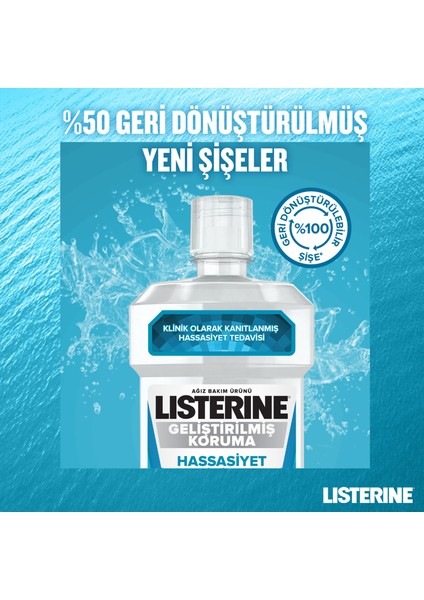 Advanced Defence Hassasiyet İçin Geliştirilmiş Koruma Ağız Bakım Suyu 250 ml fırsatları