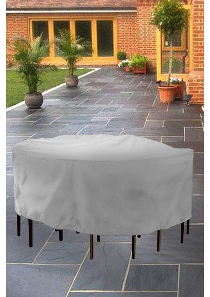 Guise Bahçe Mobilya Koruma Örtüsü Su Geçirmez Masa Sandalye Yağmur Toz Kir Önleyici Branda 160x80 cm