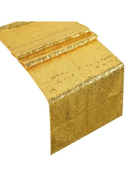 Düğün Doğum Günü Partisi Yemeği Dekorasyon Için Pullu Masa Koşucu Glitter Kapak Ev Dekorasyonu (Yurt Dışından)