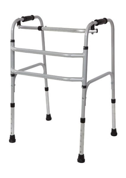 Wolker Yürüteç Hareketli Katlanabilir Walker - Yerli - Demir Profil