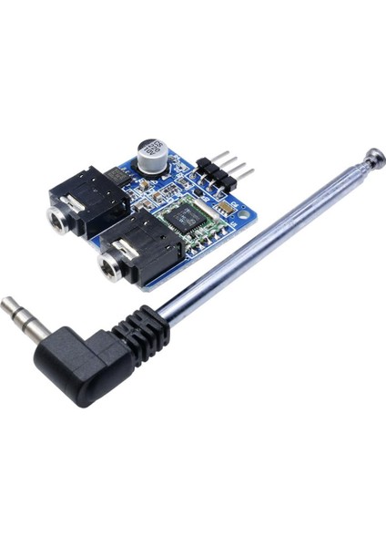 Roba TEA5767 Fm Stereo Radyo Alıcı Modülü 5V 76-108MHZ + Anten