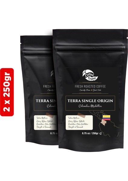 Terra Single Origin Colombia-Medellin 2 x 250 gr