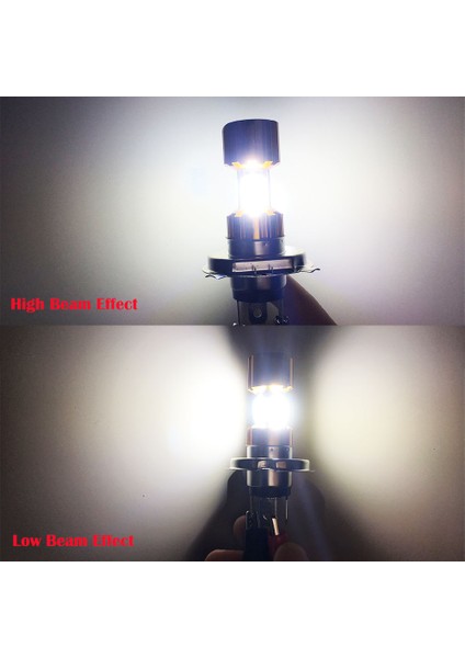 Motosiklet Uzun Kısa Far LED Ampul Süper Parlak Sis Lambası (Yurt Dışından)