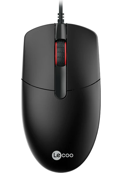 MS103 Tuşlu USB Kablolu 1000DPI Optik Mouse Siyah