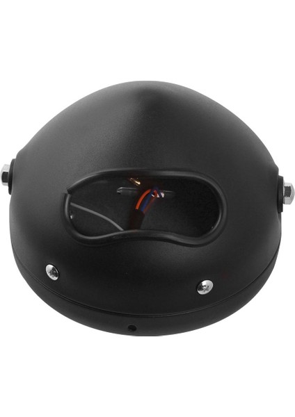 Siyah LED Motosiklet Retro Far Motosiklet Aksesuarları (Yurt Dışından) fırsatları