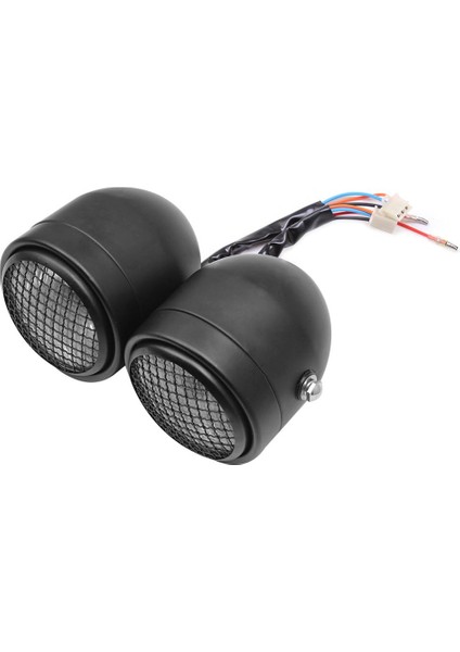 Motosiklet Farları Retro Modifiye Farlar Izgara Çift Lambalı Farlar (Yurt Dışından) indirimleri