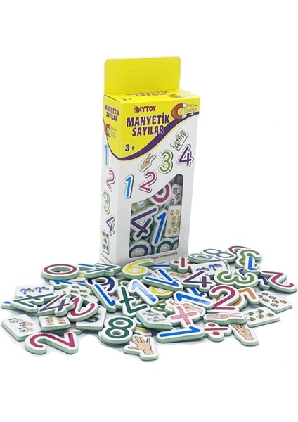 Mıknatıslı Aktivite Kartları Manyetik Sayılar, Taşıtlar, Hayvanlar, Alfabe Set 3+ Yaş 4lü Set