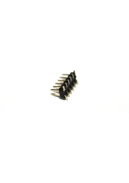 2 Pin 2x6 Pin 6.6mm Uzunluk 2mm Erkek Header Altın Kaplama Smt Tipi - 10 Adet