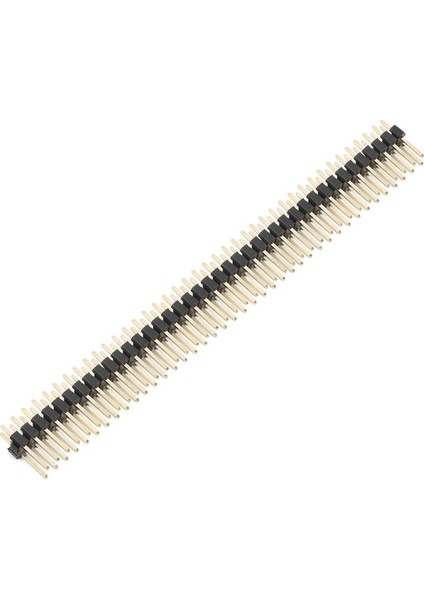 40 Pin 2X40 Pin 1.27MM Erkek Header Altın Kaplama - 5 Adet