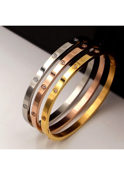 Kristal Kalp Bileklik Küp Bileklik Takı Paslanmaz Çelik Bileklik (Yurt Dışından) fiyatları