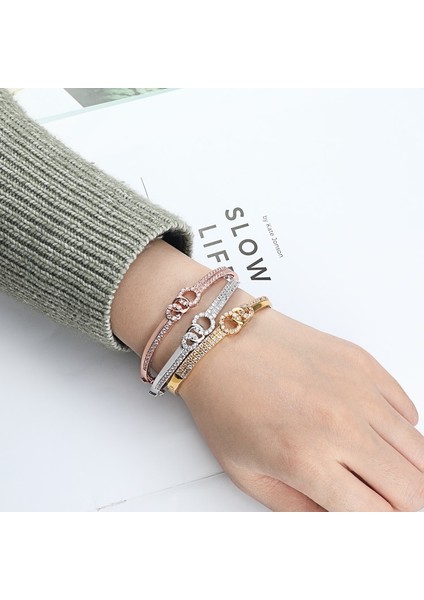 Kadın Bilezik Italyan Takı Paslanmaz Çelik Takı (Yurt Dışından) indirimleri