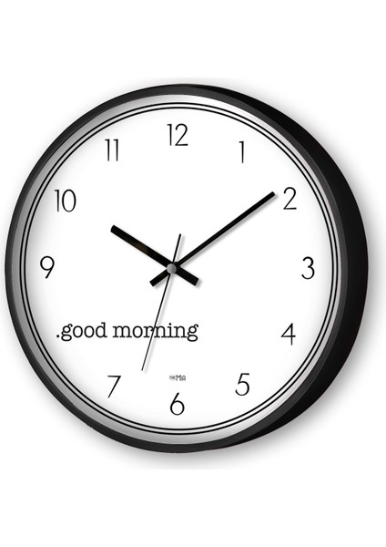Hype Duvar Saati Goodmorning 30 cm fiyatları
