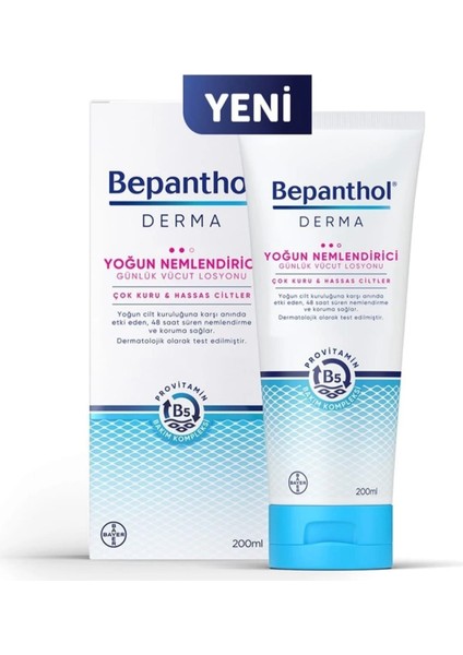 Derma Yoğun Nemlendirici Vücut Losyonu