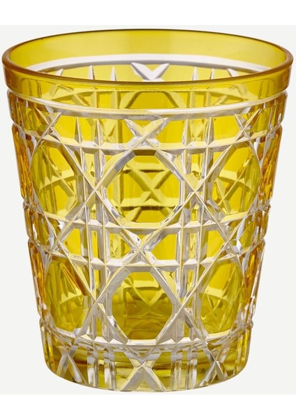 Sarı Cam Su Bardağı 345 ml