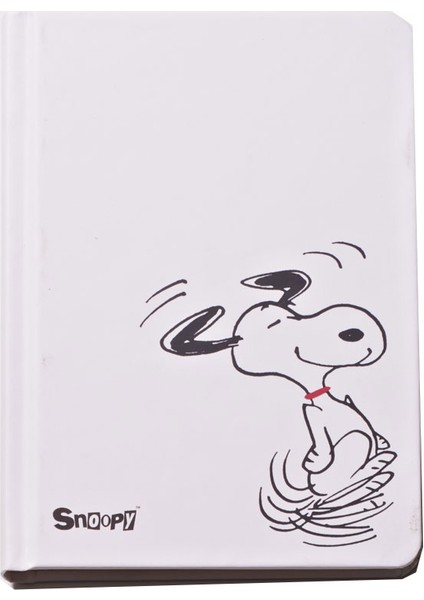 Snoopy Kaçış Ciltli Sert Kapak Defter