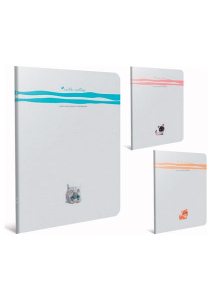 Cute Notes Sp.karton Kapak Defter A4 80 Yp.çizgili