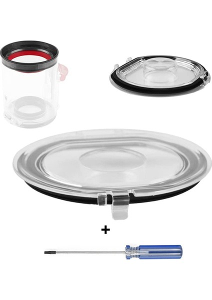 V7 V8 SV10 Elektrikli Süpürge Için Toz Kutusu Kapağı (Yurt Dışından) fırsatları