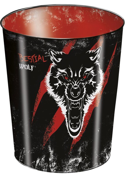 Bestial Wolf Metal Çöp Kovası 2608005370