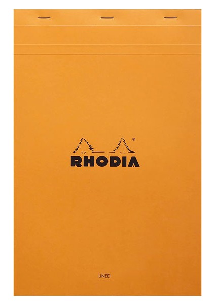 Classic Üstten Zımbalı A4 Çizgili Defter Orange 19600C