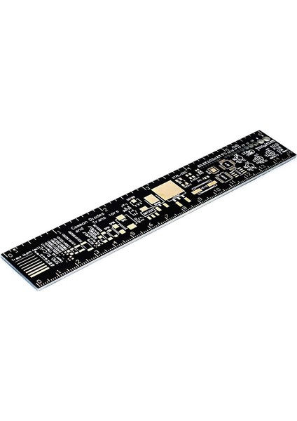 Roba 15CM Pcb Cetvel Referans Cetveli Ruler Smd Komponent Elektronik