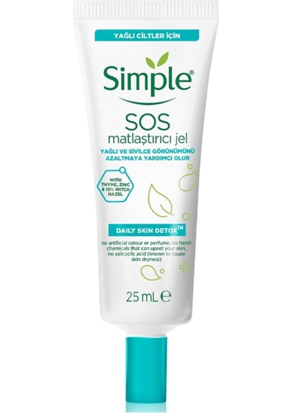 Daily Skin Detox Sos Matlaştırıcı Jel 25 ml