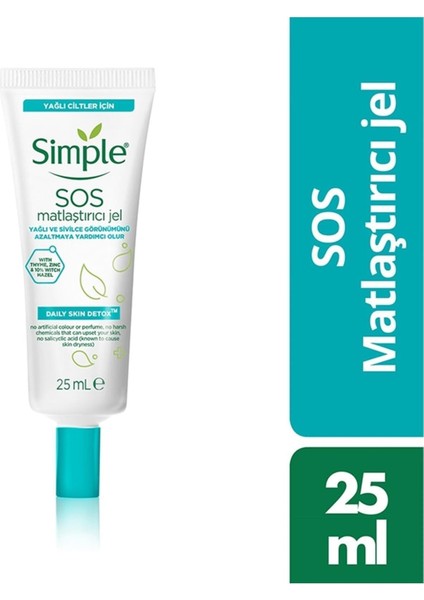 Daily Skin Detox Sos Matlaştırıcı Jel 25 ml