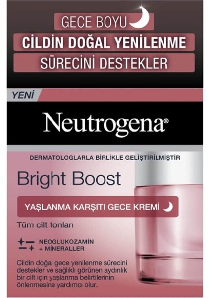 Bright Boost Gece Kremi 50 ml