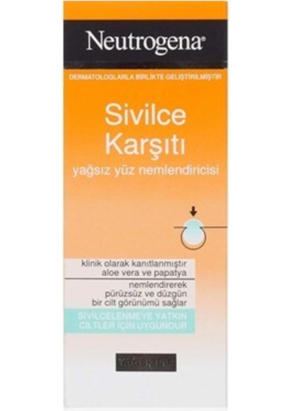 Yağsız Yüz Nemlendiricisi 50 ml