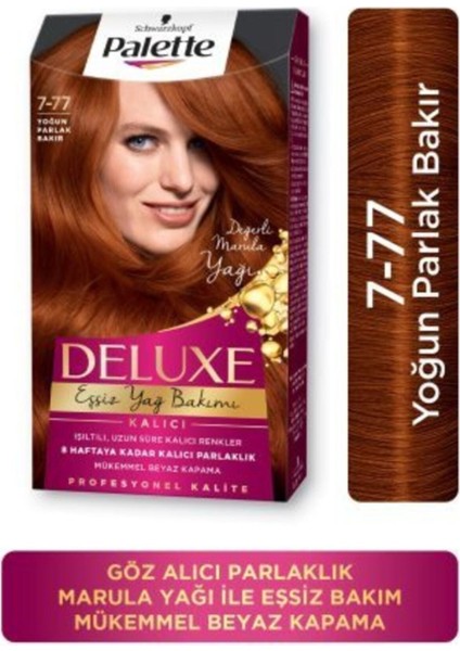 Deluxe 7-77 Yoğun Parlak Bakır