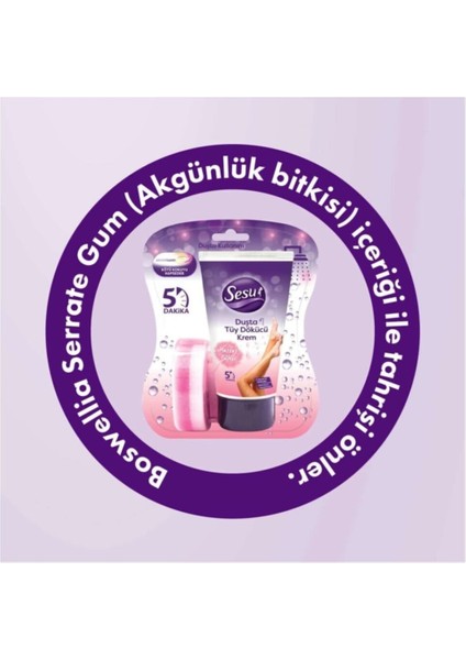 Duşta Tüy Dökücü Krem Hassas Ciltler 150 ml