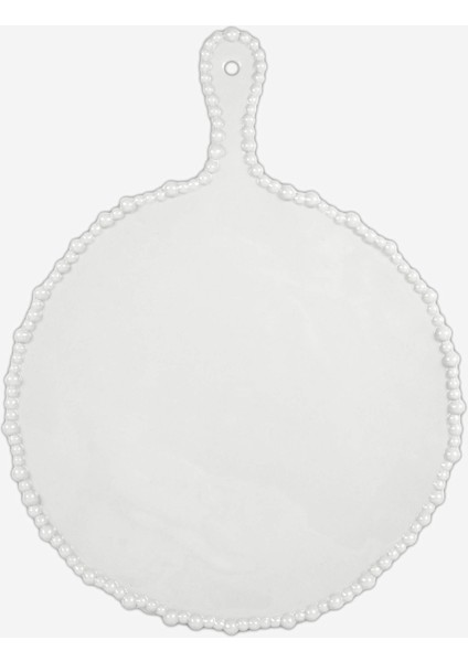 Beyaz Melamin Sunum Tahtası 32 cm