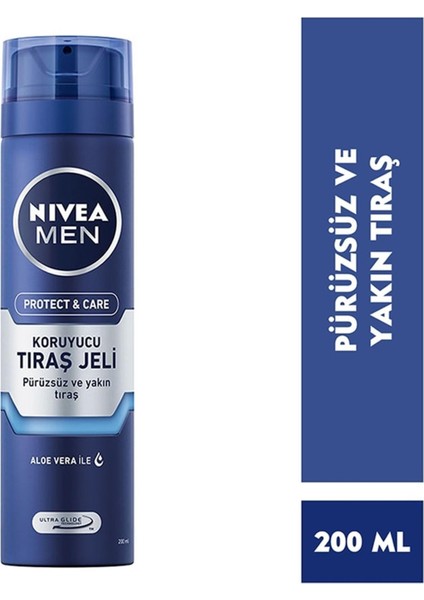 Men Protect & Care Koruyucu Tıraş Jeli 200 ml