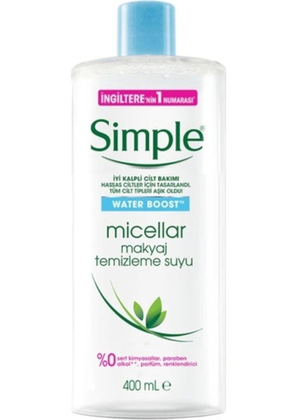 Water Boost Micellar Makyaj Temizleme Suyu 400 ml