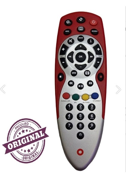 Digitürk Uydu Kumandası Logolu