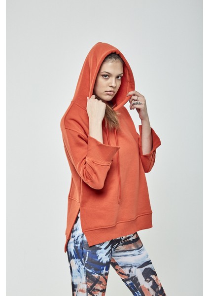 Kapüşonlu Içi Şardonlu Kadın Sweatshirt fiyatları