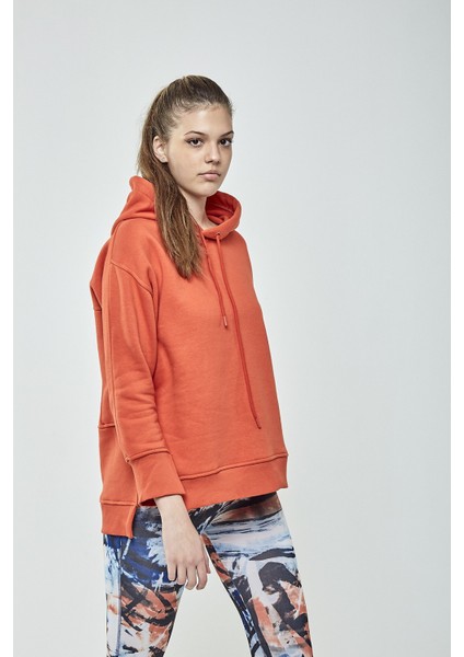 Kapüşonlu Içi Şardonlu Kadın Sweatshirt modelleri