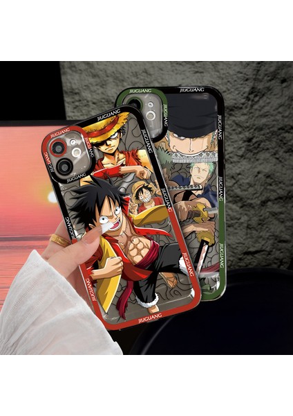 iphone 11 Luffy Tam Koruma Silikon Kılıf-Yumuşak Kabuk(Yurt Dışından)