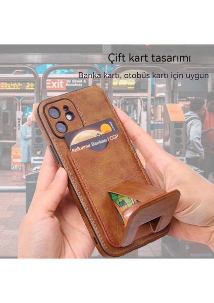 iphone 11 2'si 1 Arada Cüzdan Parantez Kılıf(Yurt Dışından)