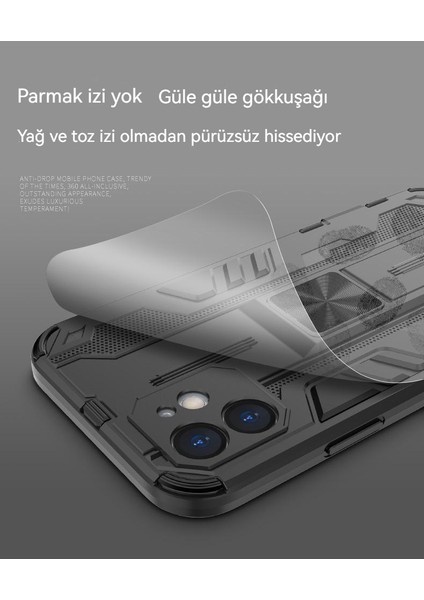 iphone 13 Pro Görünmez Braket Anti-Damla Tam Koruma Silikon Kılıf(Yurt Dışından) indirimleri