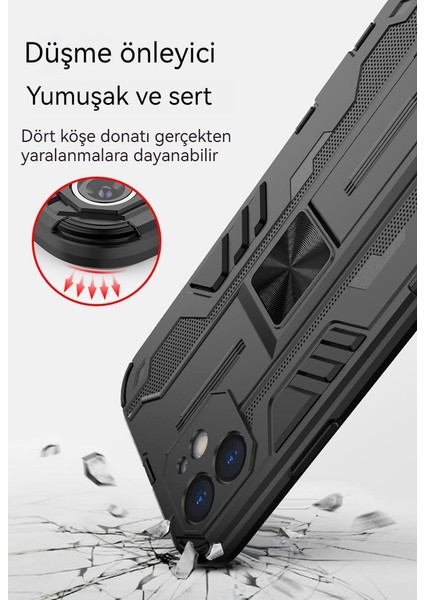 iphone 11 Pro Görünmez Braket Anti-Damla Tam Koruma Silikon Kılıf(Yurt Dışından)