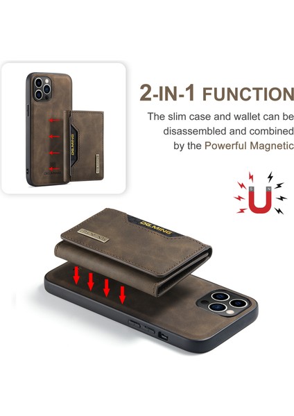 iphone 13 Ayrılabilir Manyetik Kart Sahibi Koruma Deri Kılıf(Yurt Dışından) modelleri