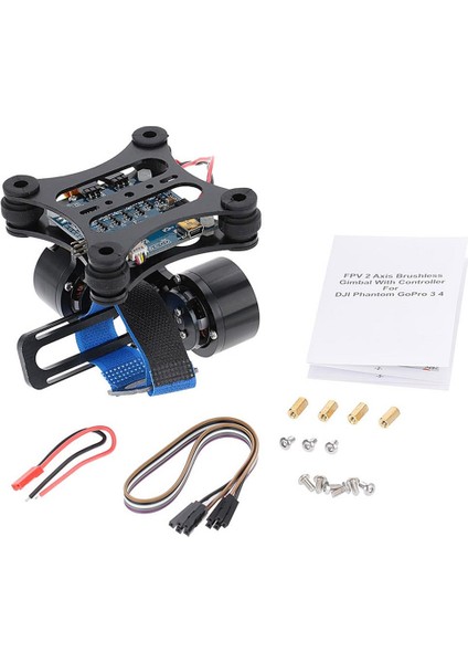 2 Eksenli Hafif Fırçasız Gimbal - Djı ve Gopro Uyumlu