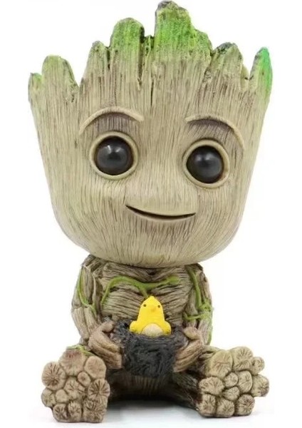 Anime Ağaç Adam Groot Galaksinin Koruyucuları Marvel Avengers Mini Oyuncaklar Aksiyon Karakter Groot Araba Dekorasyon Çocuk Oyuncak Hediyeler (Yurt Dışından) fiyatları