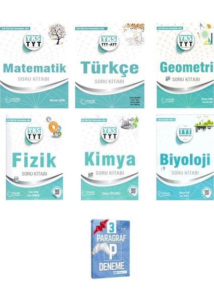 YKS TYT Matematik Türkçe Geometri Fizik Kimya ve Biyoloji Soru Kitabı